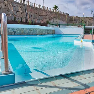 Apartamento Malibu 2 Con Aire Acondicionado, Campo De Tennis Y Piscina Con Solarium, Puerto Rico (Gran Canaria)